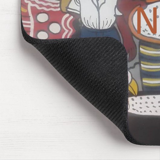 Afrikaanse traditionele Homestead Lifestyle Art Pr Muismat (Hoek)