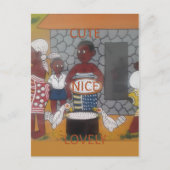 Afrikaanse traditionele Homestead Lifestyle Briefkaart (Voorkant)