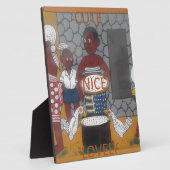 Afrikaanse traditionele Homestead Lifestyle Fotoplaat (Zijkant)