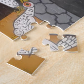 Afrikaanse traditionele Homestead Lifestyle Legpuzzel (Zijkant)