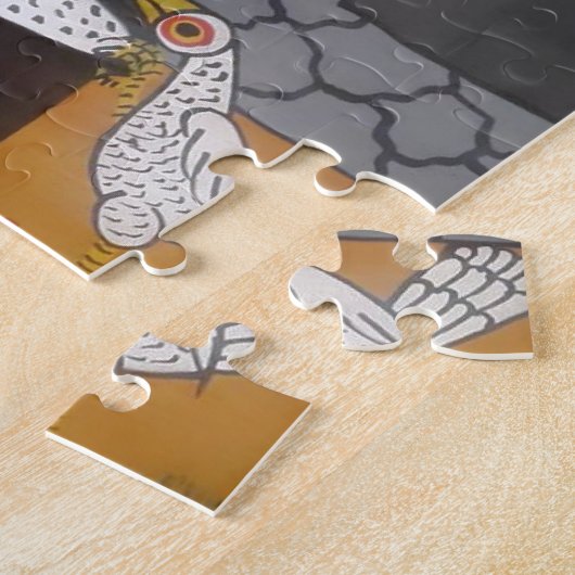 Afrikaanse traditionele Homestead Lifestyle Legpuzzel (Zijkant)