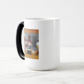 Afrikaanse traditionele Homestead Lifestyle Magische Mok (Voorkant links)