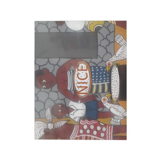 Afrikaanse traditionele Homestead Lifestyle Notitieblok (Linkerzijde)