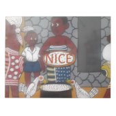 Afrikaanse traditionele Homestead Lifestyle Notitieblok (Voorkant)