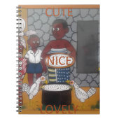 Afrikaanse traditionele Homestead Lifestyle Notitieboek (Voorkant)