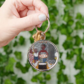 Afrikaanse traditionele Homestead Lifestyle Sleutelhanger (Hand)