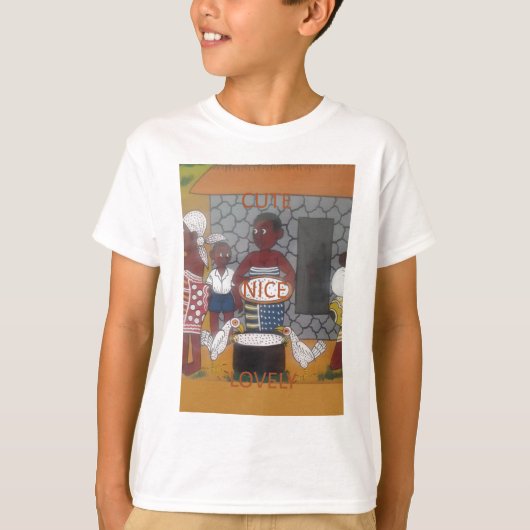 Afrikaanse traditionele Homestead Lifestyle T-shirt (Voorkant)