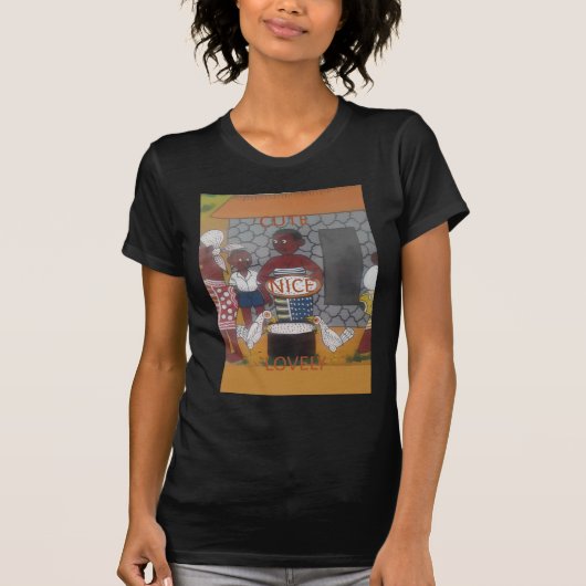 Afrikaanse traditionele Homestead Lifestyle T-shirt (Voorkant)