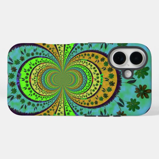 Afrikaanse traditionele kleuren Case-Mate iPhone case (Achterkant (horizontaal))