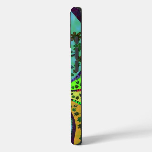 Afrikaanse traditionele kleuren Case-Mate iPhone case (Achterkant / Links)