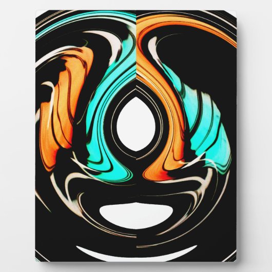 Afrikaanse traditionele patroon kunst print fotoplaat (Voorkant)