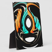 Afrikaanse traditionele patroon kunst print fotoplaat (Zijkant)