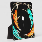 Afrikaanse traditionele patroon kunst print fotoplaat (Zijkant)