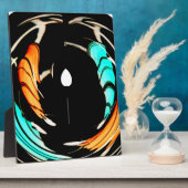 Afrikaanse traditionele patroon kunst print fotoplaat (Zijkant)