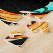 Afrikaanse traditionele patroon kunst print legpuzzel (Zijkant)