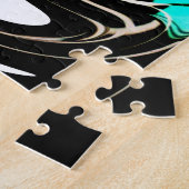 Afrikaanse traditionele patroon kunst print legpuzzel (Zijkant)