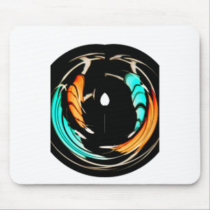 Afrikaanse traditionele patroon kunst print muismat