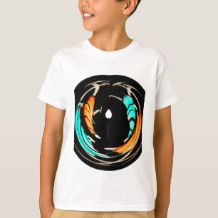 Afrikaanse traditionele patroon kunst print t-shirt