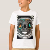 Afrikaanse traditionele patroon kunst print t-shirt (Voorkant)