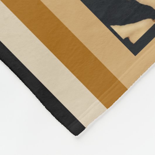 Afrikaanse Tribal Fleece Deken - Groot (Hoek)