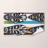 Afrikaanse Tribal Gezichtsmaskers Handdoek Set (Handdoek)