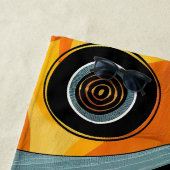 Afrikaanse tribal patroon strand handdoek (In situ)