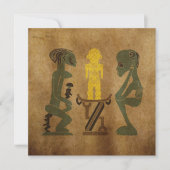 Afrikaanse tribal scene rock carving kunst (Voorkant)