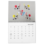 Afrikaanse tribale agenda kalender (Mar 2027)
