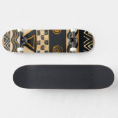 Afrikaanse tribale volkskunst Skateboard (Horizontaal)