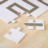 afrikaanse tribune - oorlogvoerend ritueel legpuzzel (Zijkant)