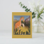 Afrikaanse Trio Art Print Briefkaart (Staand voorkant)