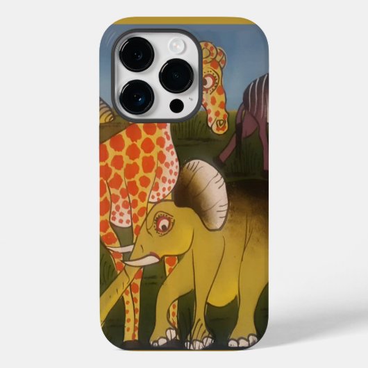 Afrikaanse Trio Art Print Case-Mate iPhone Case (Achterkant)