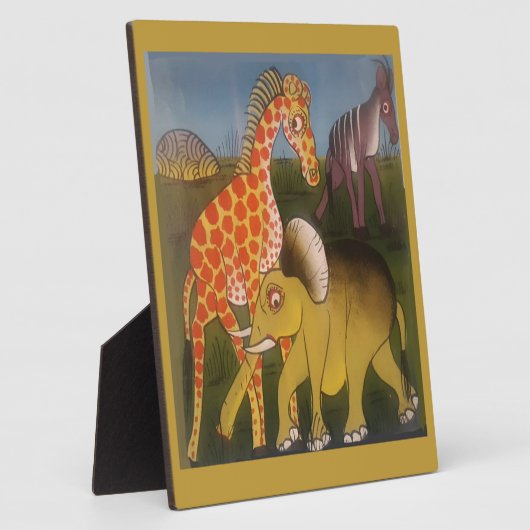 Afrikaanse Trio Art Print Fotoplaat (Zijkant)