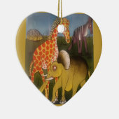 Afrikaanse Trio Art Print Keramisch Ornament (Rechts)