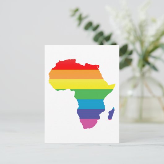 afrikaanse trots . briefkaart (Staand voorkant)