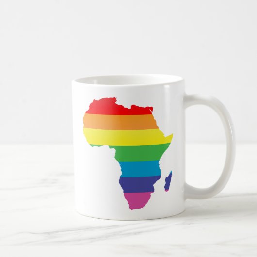 afrikaanse trots . koffiemok (Rechts)