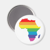 afrikaanse trots . magneet (Voorkant / Achterkant)