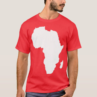 Afrikaanse trots met Afrika Kaart 1 T-shirt