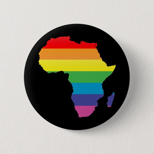 afrikaanse trots . ronde button 5,7 cm (Voorkant)