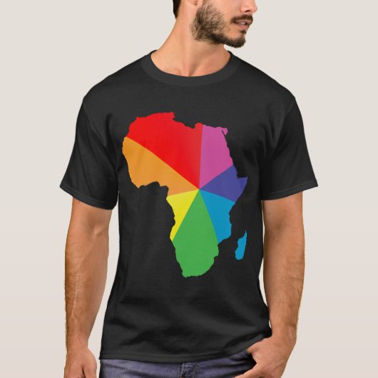afrikaanse trots . t-shirt (Voorkant)