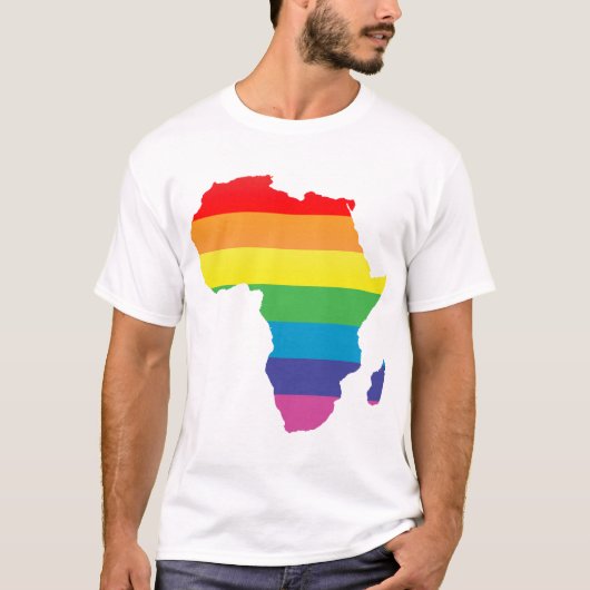 afrikaanse trots . t-shirt (Voorkant)