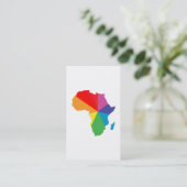 afrikaanse trots . visitekaartje (Staand voorkant)
