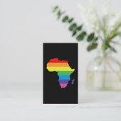 afrikaanse trots . visitekaartje (Staand voorkant)
