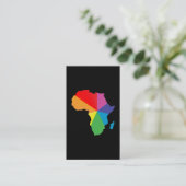 afrikaanse trots . visitekaartje (Staand voorkant)