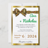 Afrikaanse Uitnodigings Serie Kaart (Voorkant)