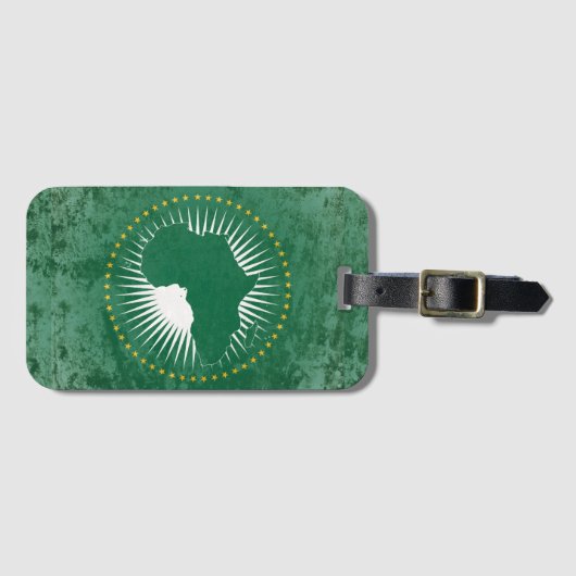 Afrikaanse Unie Bagagelabel (Voorkant (horizontaal))