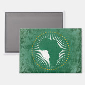 Afrikaanse Unie Magneet (Voorkant / Achterkant)