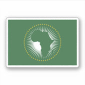 Afrikaanse Unie Sticker (Voorkant)