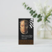 Afrikaanse verzamelobjecten: Afrocentrisch-Amerika Visitekaartje (Staand voorkant)