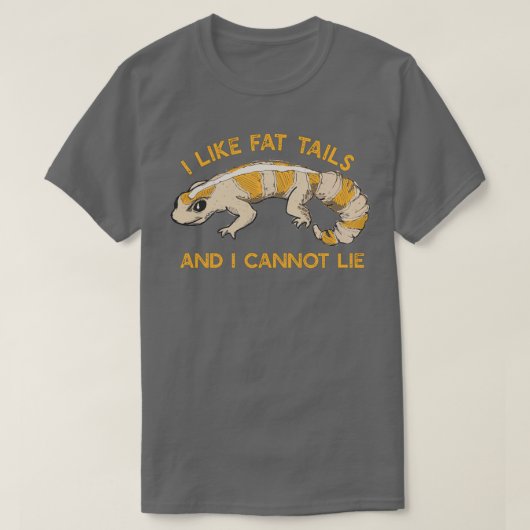 Afrikaanse Vettenkop Gecko T-shirt (Design voorkant)